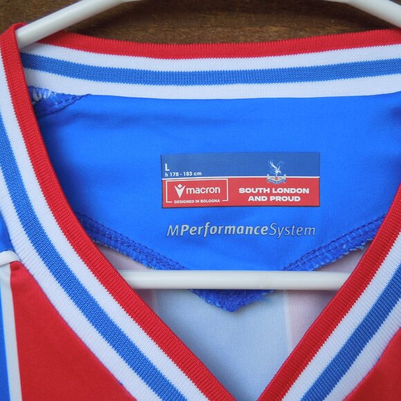 Crystal Palace home soccer jersey, Macron, large - Picture 4 of 7